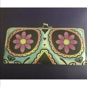 Multi ColorSkull Design Wallet